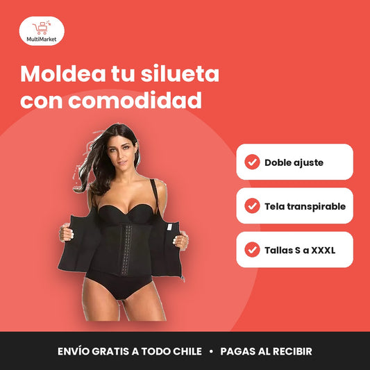 Faja femenina de doble ajuste